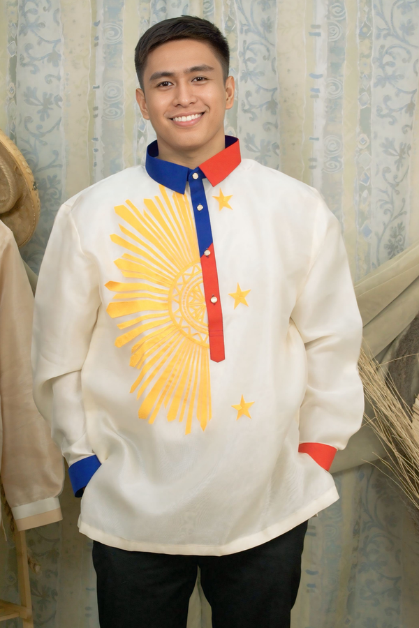 Flag-Inspired Barong Tagalog