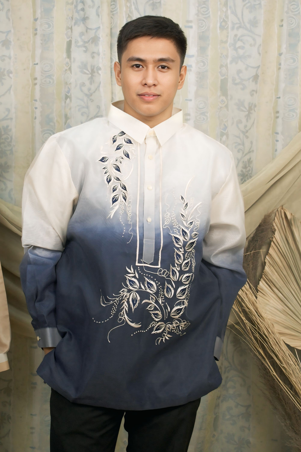 Blue Barong Tagalog for sale
