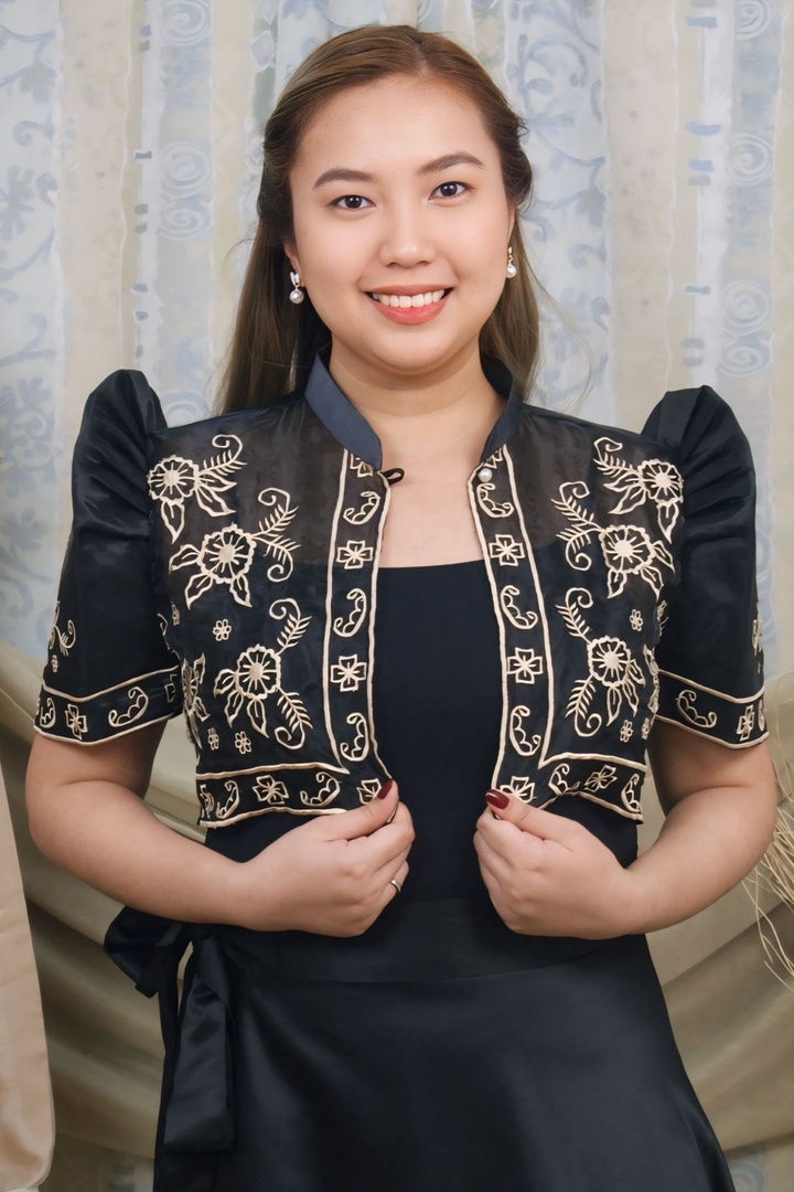 Organza Filipiniana Bolero