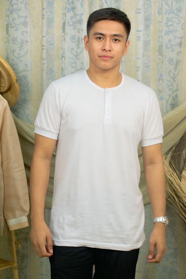 White Camisa De Chino