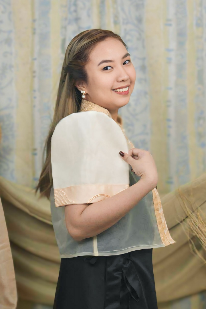 Gold Filipiniana Bolero 