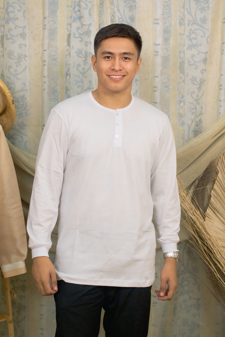 White Undershirt Long Sleeve