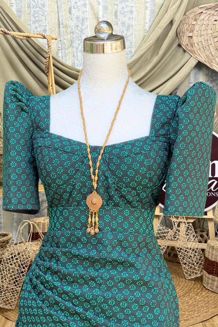 Modern Filipiniana Dress for sale