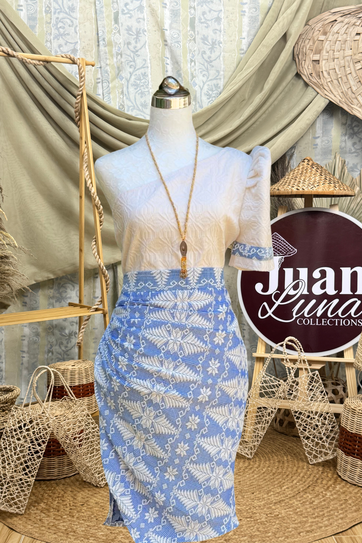 Modern Filipiniana Dress for Women 