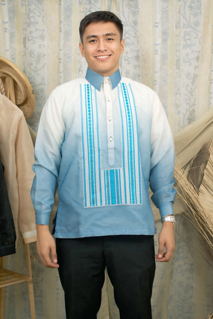 Blue Barong Tagalog