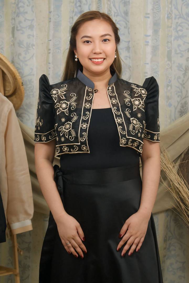 Black Bolero Top