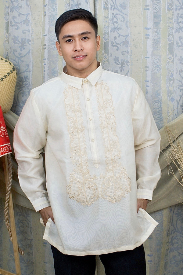 modern barong for male